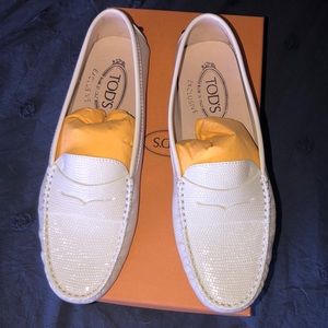 White Tods (never worn)